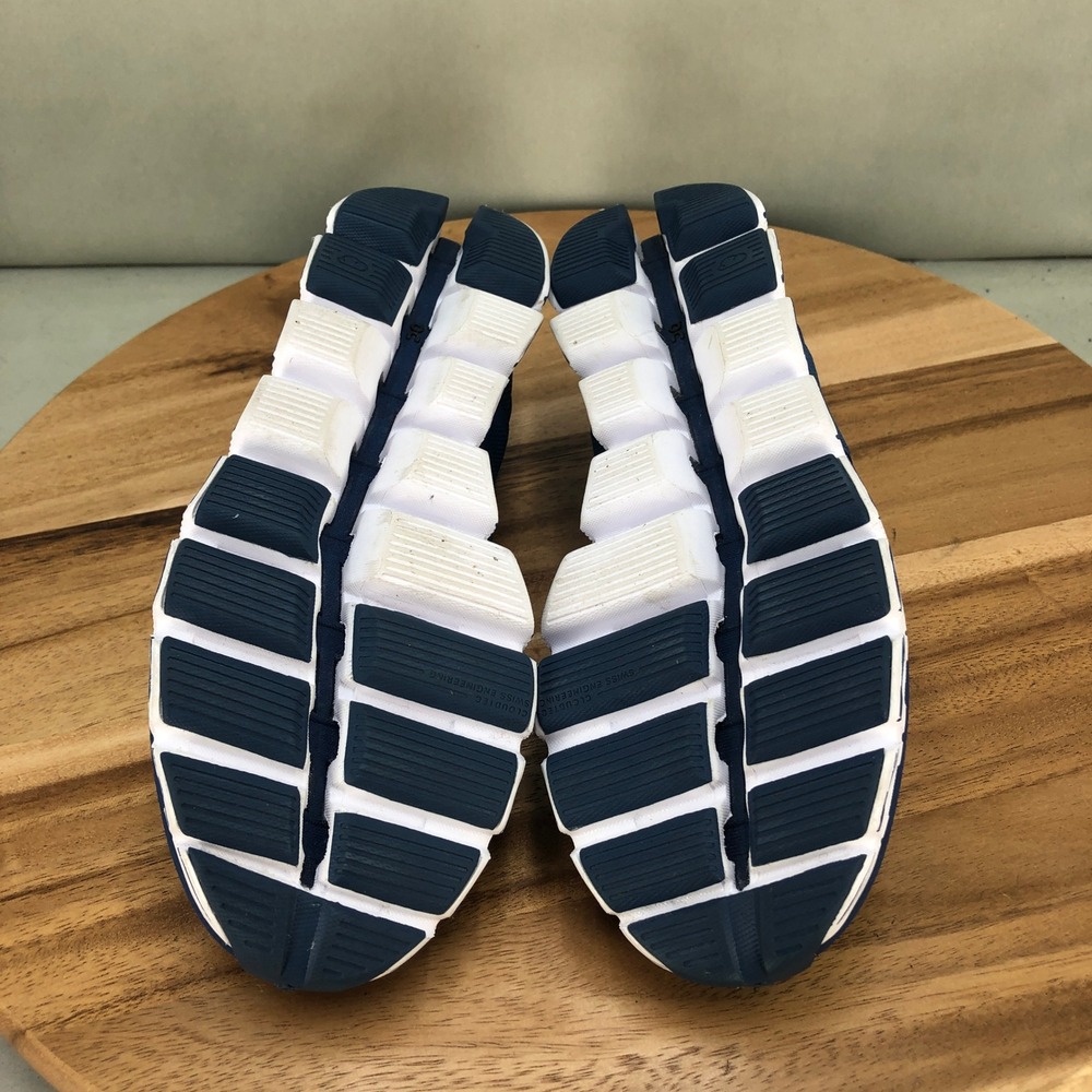On Cloud 5 Running Shoes Womens 8 Blue White Lightweight Cushioned Comfort - Picture 7 of 8